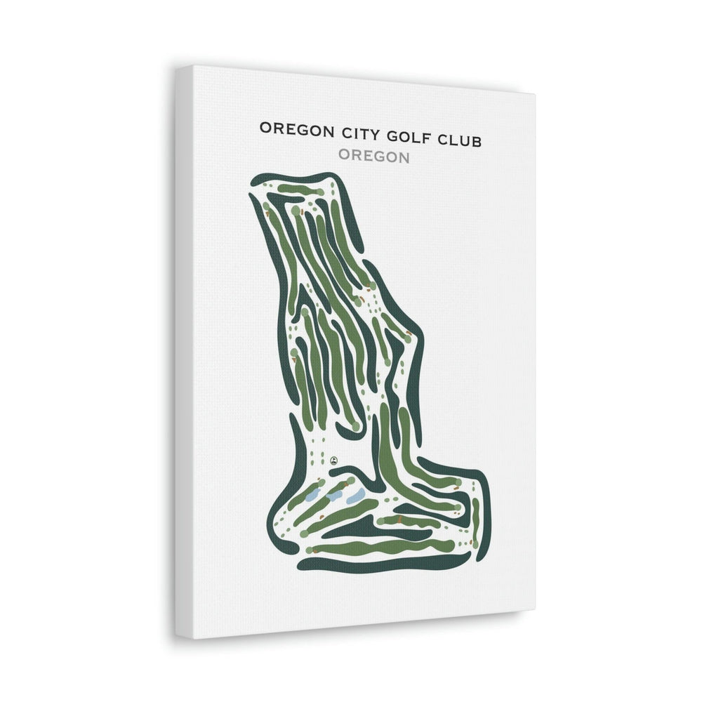 Oregon City Golf Club, Oregon - Printed Golf Courses - Golf Course Prints