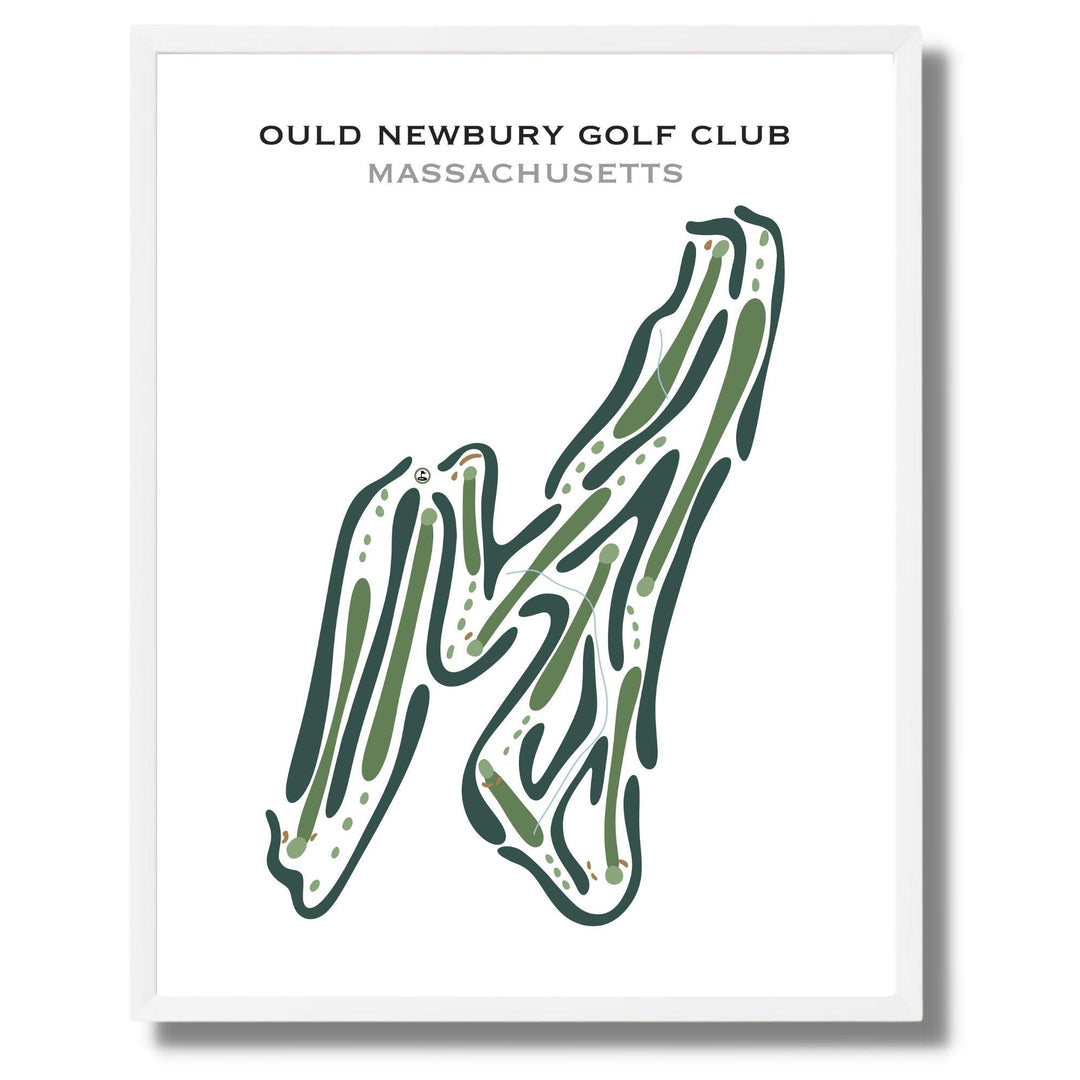 Ould Newbury Golf Club, Massachusetts - Printed Golf Courses - Golf Course Prints