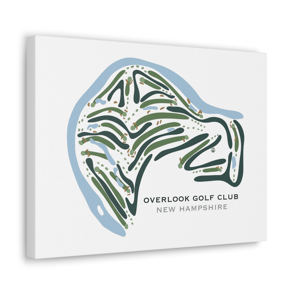 Overlook Golf Club, New Hampshire - Printed Golf Courses - Golf Course Prints