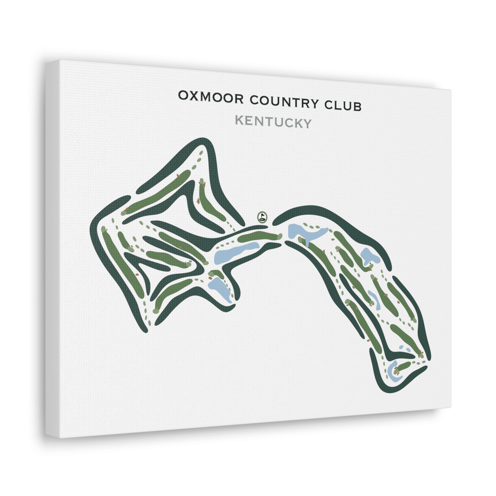Oxmoor Country Club, Kentucky - Printed Golf Courses - Golf Course Prints