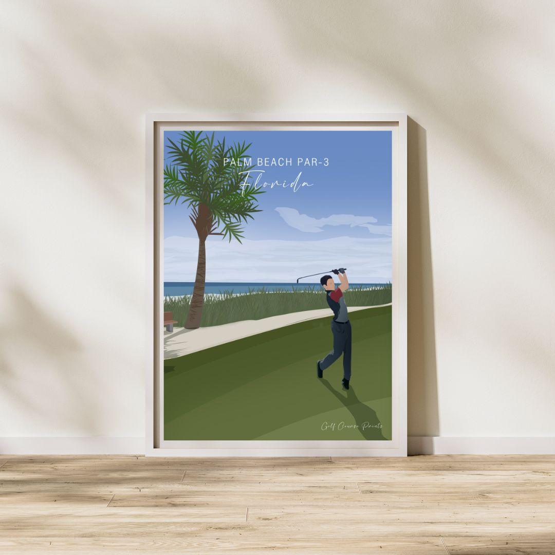 Palm Beach Par-3 Golf Course, Florida - Signature Designs - Golf Course Prints