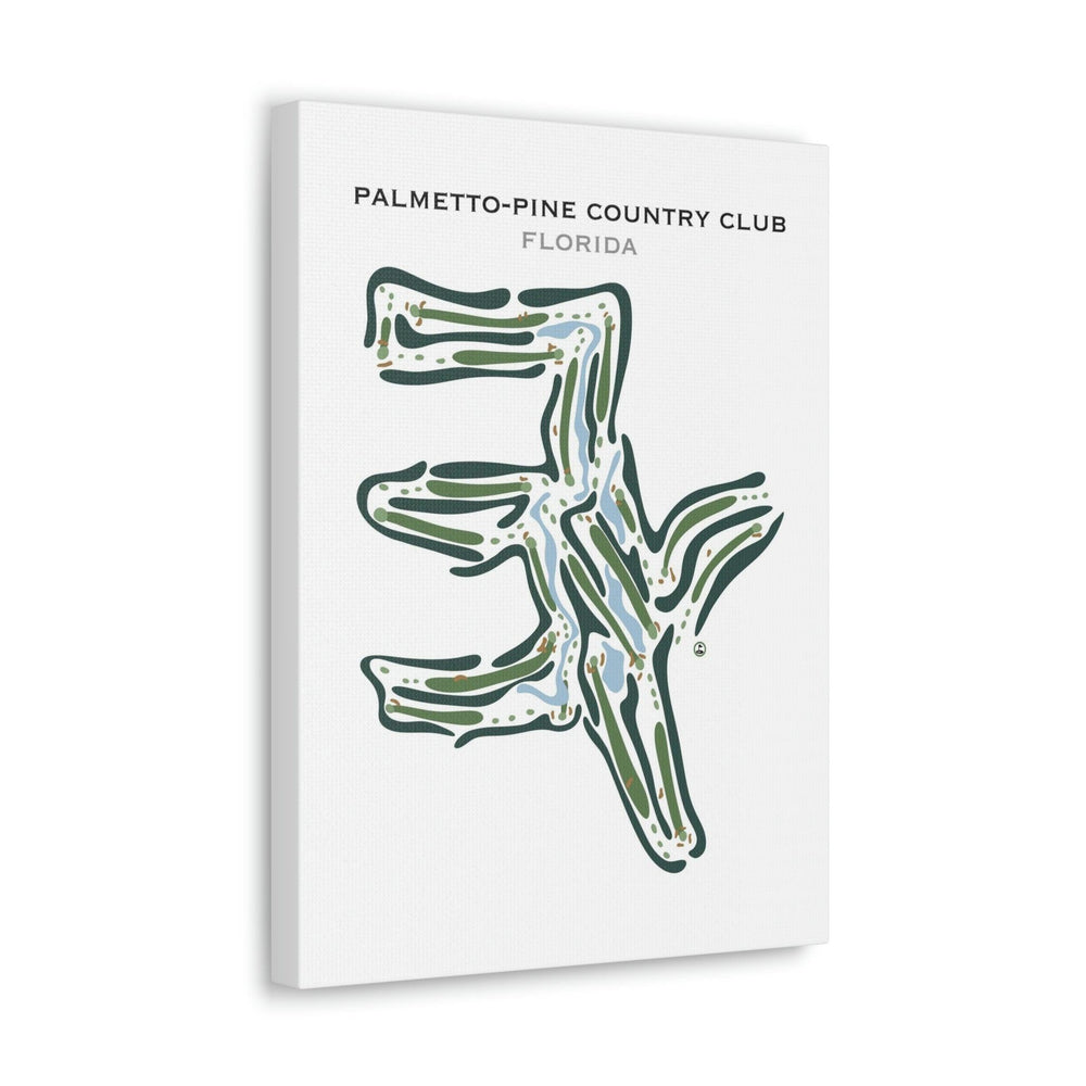 Palmetto-Pine Country Club, Florida - Printed Golf Courses - Golf Course Prints