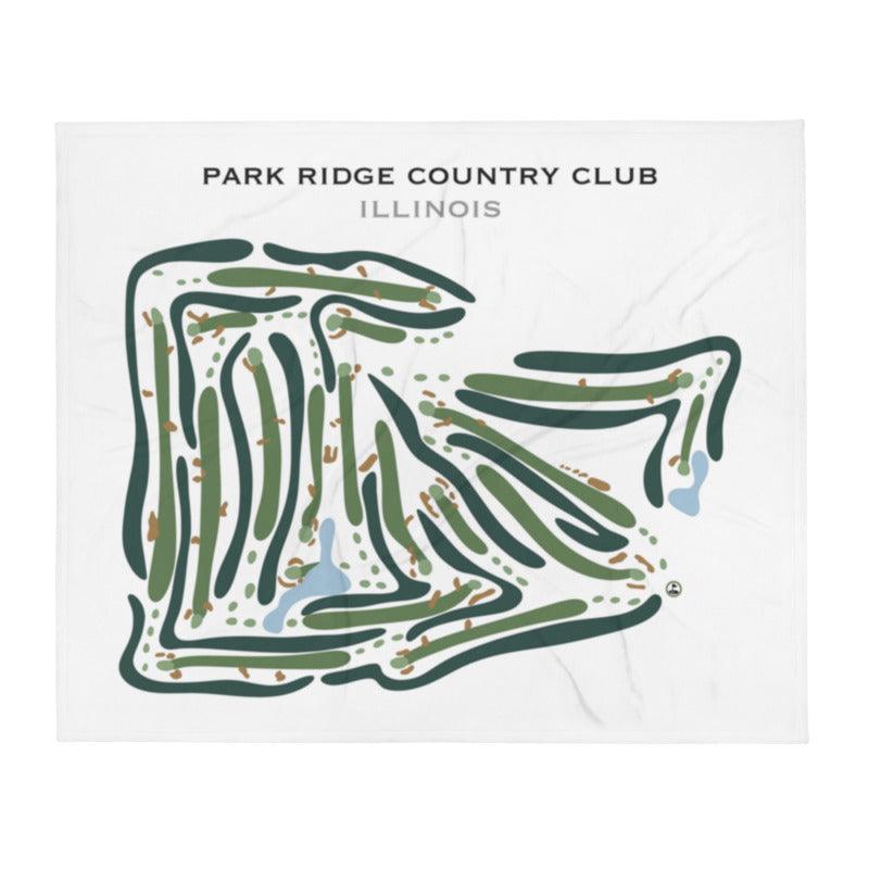 Park Ridge Country Club, Illinois - Printed Golf Courses - Golf Course Prints