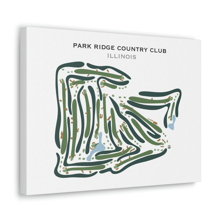 Park Ridge Country Club, Illinois - Printed Golf Courses - Golf Course Prints