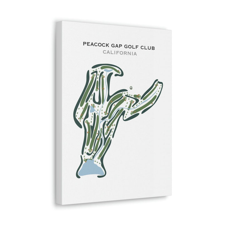 Peacock Gap Golf Club, California - Printed Golf Courses - Golf Course Prints