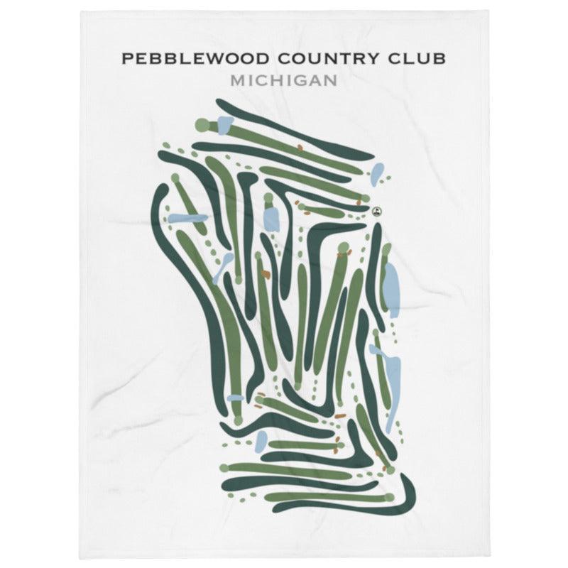 Pebblewood Country Club, Michigan - Printed Golf Courses - Golf Course Prints