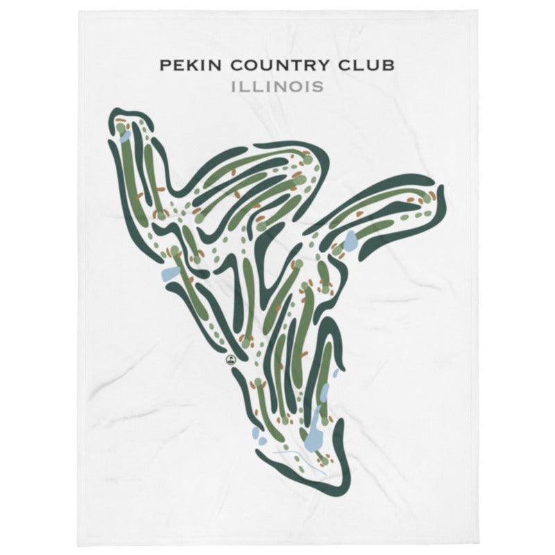 Pekin Country Club, Illinois - Printed Golf Courses - Golf Course Prints