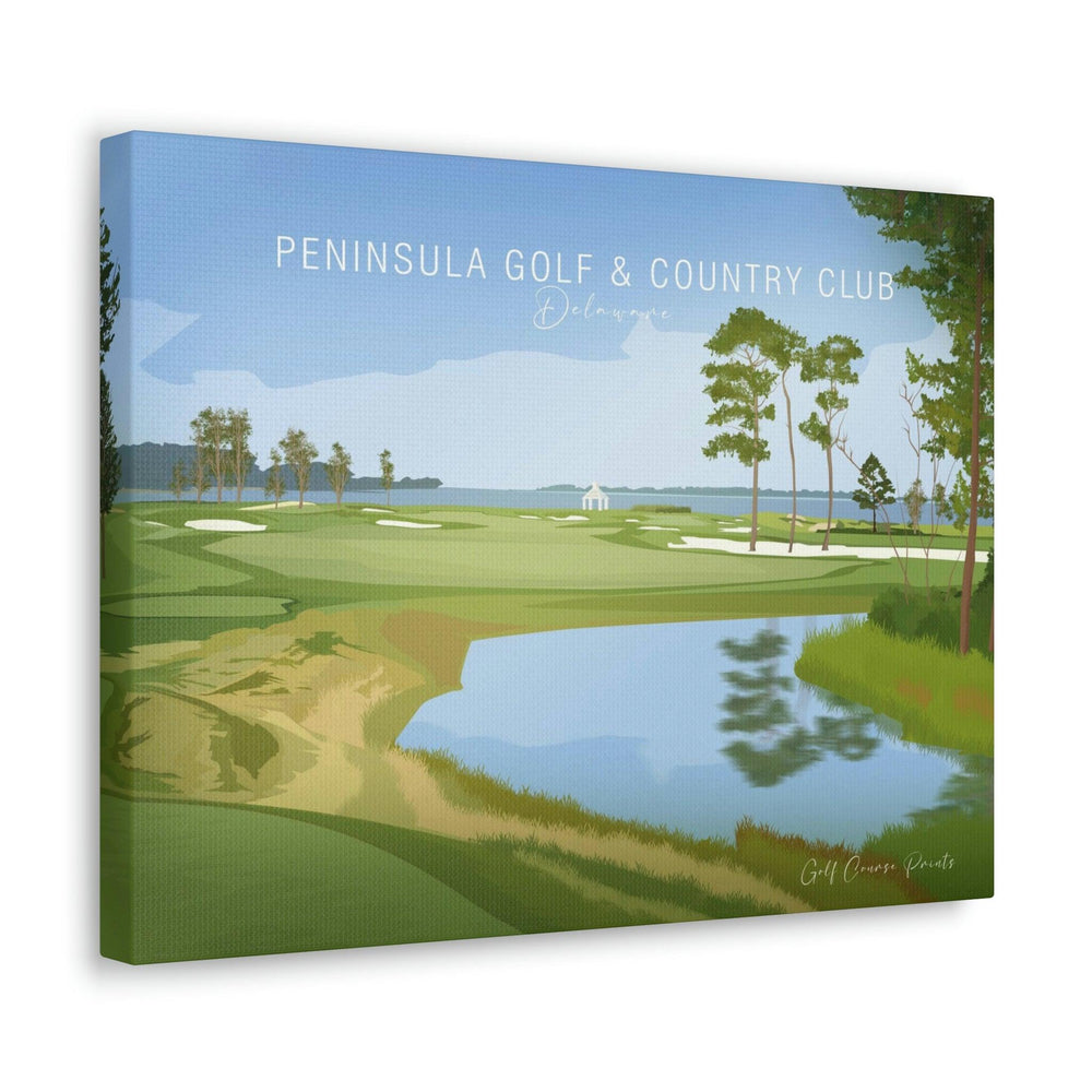 Peninsula Golf & Country Club, Delaware - Signature Designs - Golf Course Prints