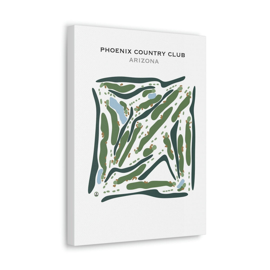 Phoenix Country Club, Arizona - Printed Golf Courses - Golf Course Prints