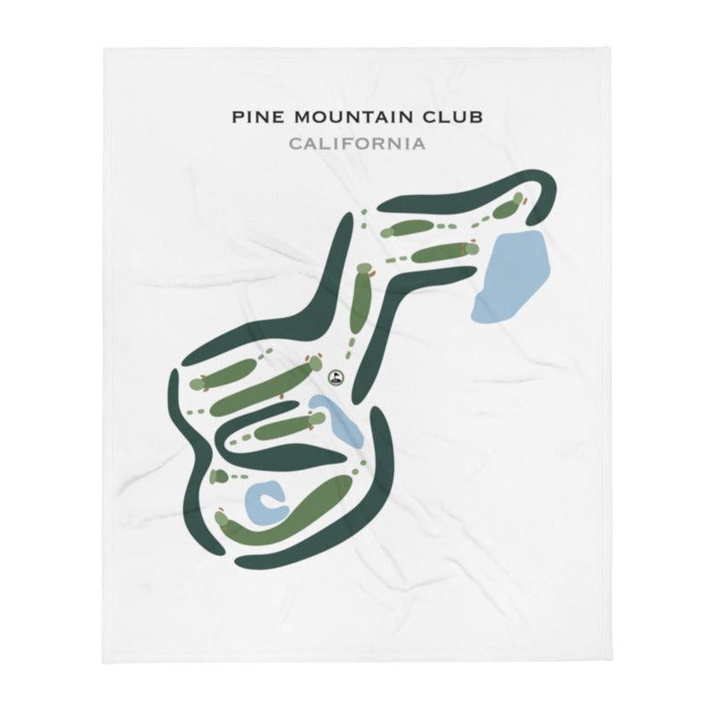 Pine Mountain Club, California - Printed Golf Courses - Golf Course Prints