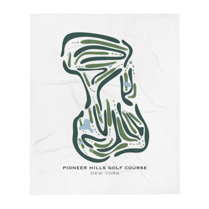 Pioneer Hills Golf Course, New York - Printed Golf Courses - Golf Course Prints