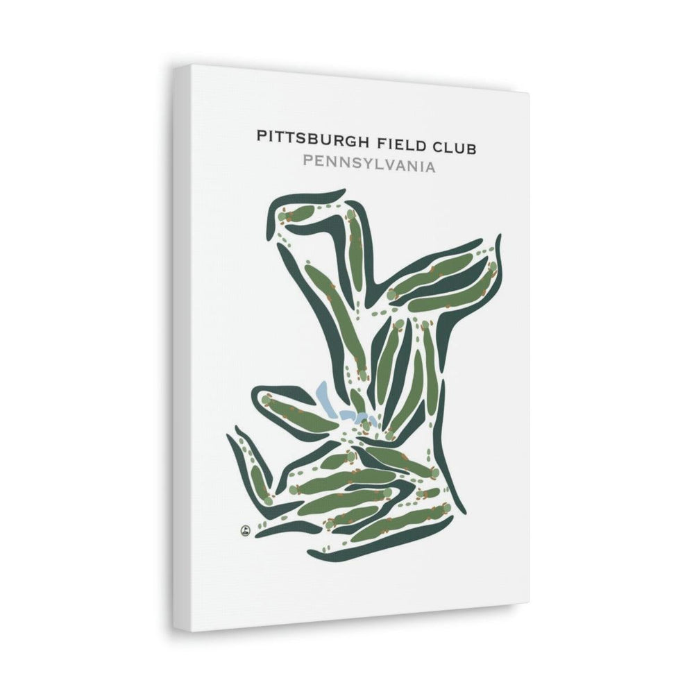 Pittsburgh Field Club, Pennsylvania - Printed Golf Courses - Golf Course Prints