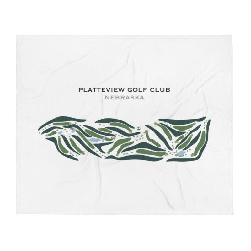 Platteview Golf Club, Nebraska - Printed Golf Courses - Golf Course Prints