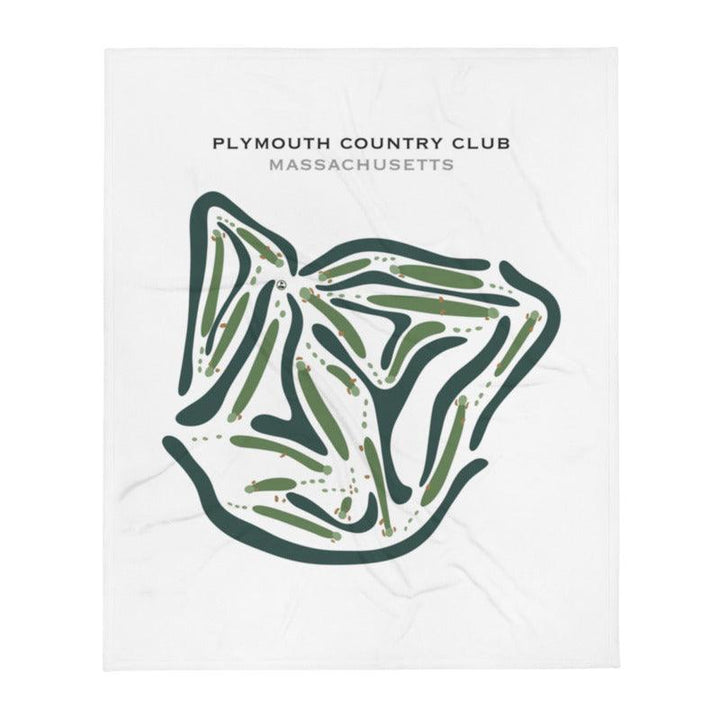 Plymouth Country Club, Massachusetts - Printed Golf Courses - Golf Course Prints