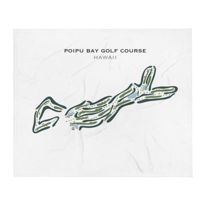 Poipu Bay Golf Course, Hawaii - Printed Golf Courses - Golf Course Prints