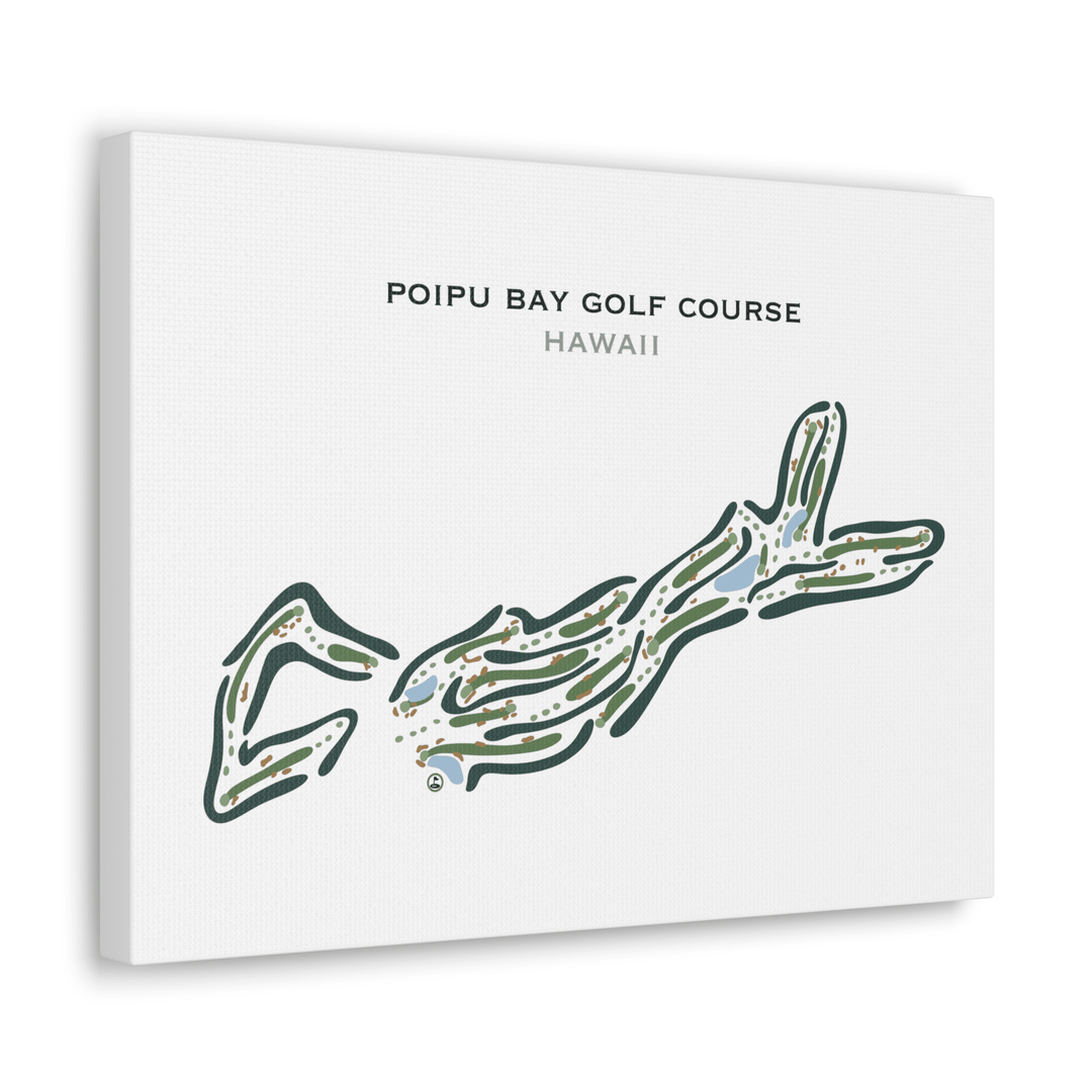 Poipu Bay Golf Course, Hawaii - Printed Golf Courses - Golf Course Prints