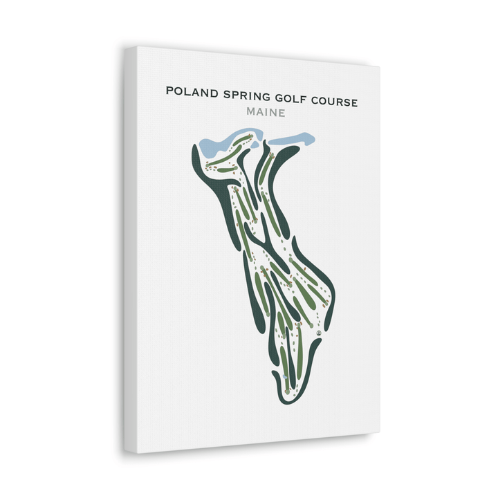 Poland Spring Golf Course, Maine - Printed Golf Courses - Golf Course Prints