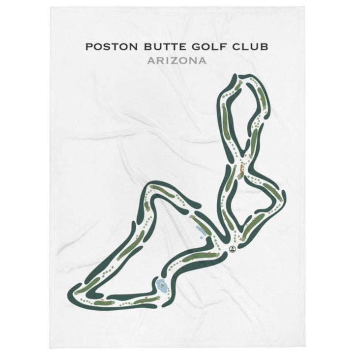 Poston Butte Golf Club, Arizona - Printed Golf Courses - Golf Course Prints