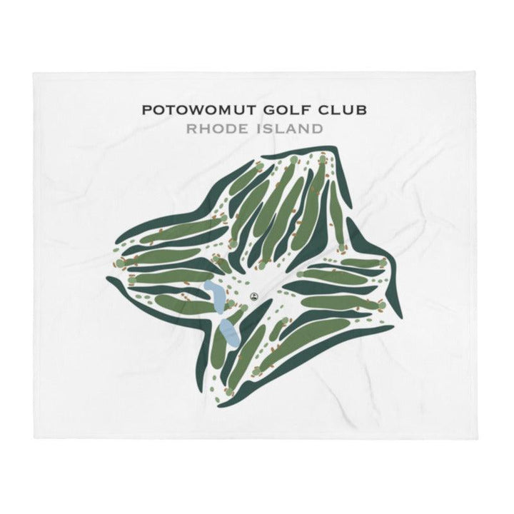 Potowomut Golf Club, Rhode Island - Printed Golf Courses - Golf Course Prints