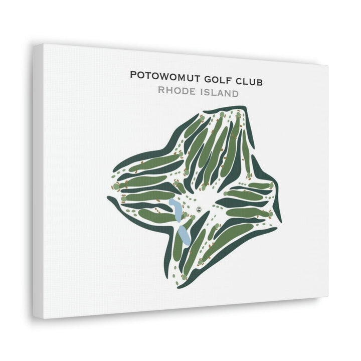 Potowomut Golf Club, Rhode Island - Printed Golf Courses - Golf Course Prints