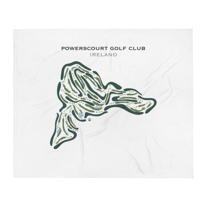Powerscourt Golf Club, Ireland - Printed Golf Courses - Golf Course Prints
