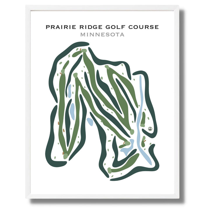Prairie Ridge Golf Course, Minnesota - Printed Golf Courses - Golf Course Prints