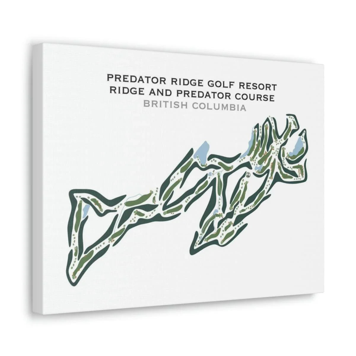 Buy the best printed golf course Predator Ridge Golf Resort Ridge and ...