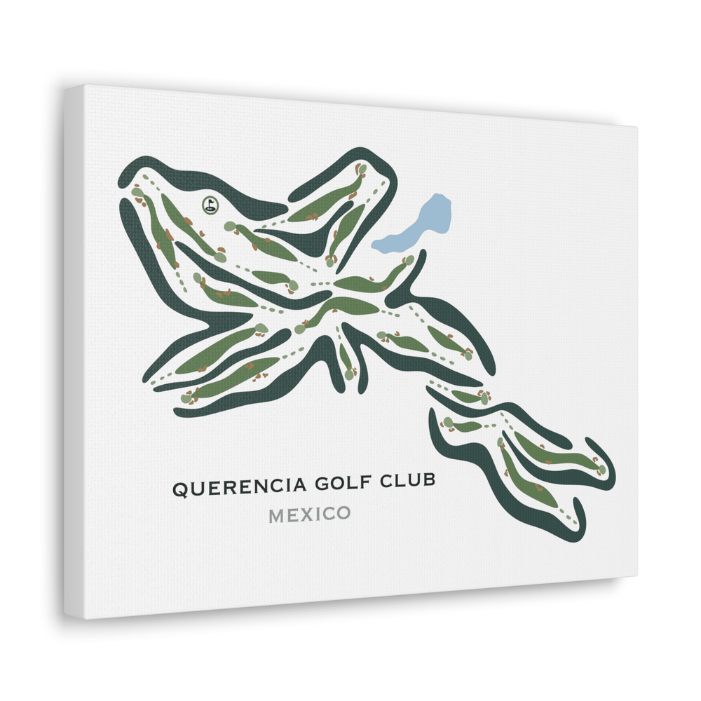 Querencia Golf Club, Mexico - Printed Golf Courses - Golf Course Prints