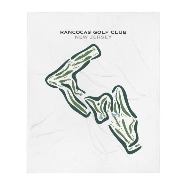 Rancocas Golf Club, New Jersey - Printed Golf Courses - Golf Course Prints