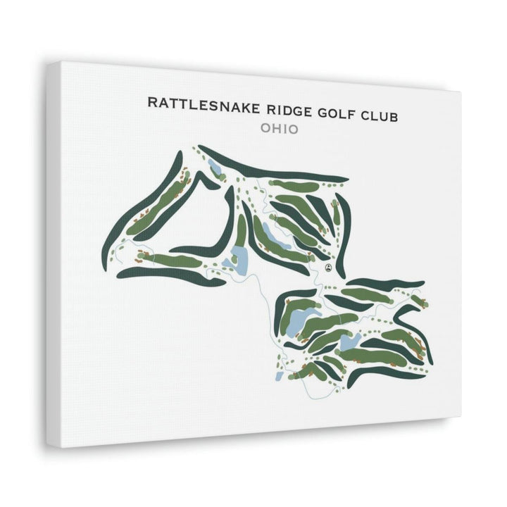 Rattlesnake Ridge Golf Club, Ohio - Printed Golf Courses - Golf Course Prints