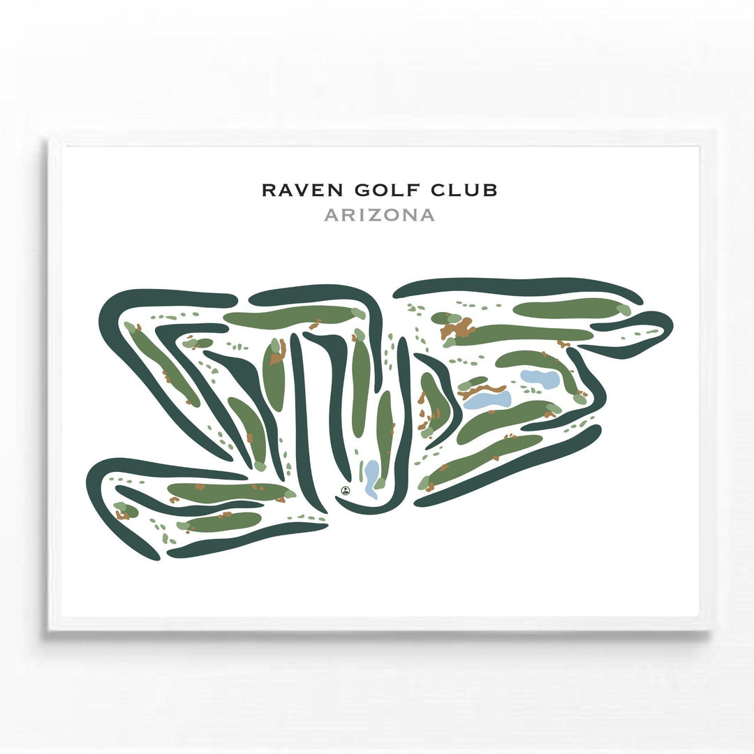 Raven Golf Club, Arizona - Printed Golf Courses - Golf Course Prints