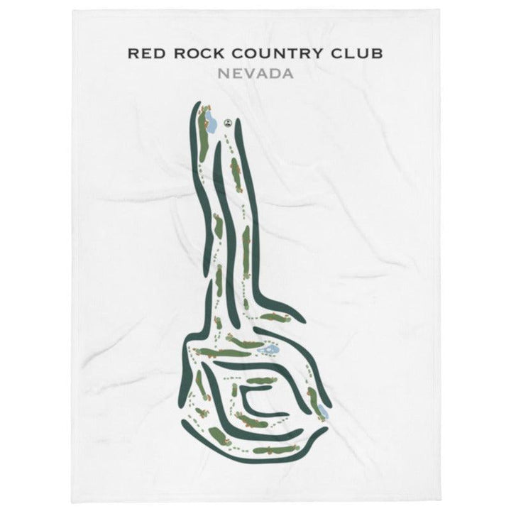 Red Rock Country Club, Nevada - Printed Golf Courses - Golf Course Prints