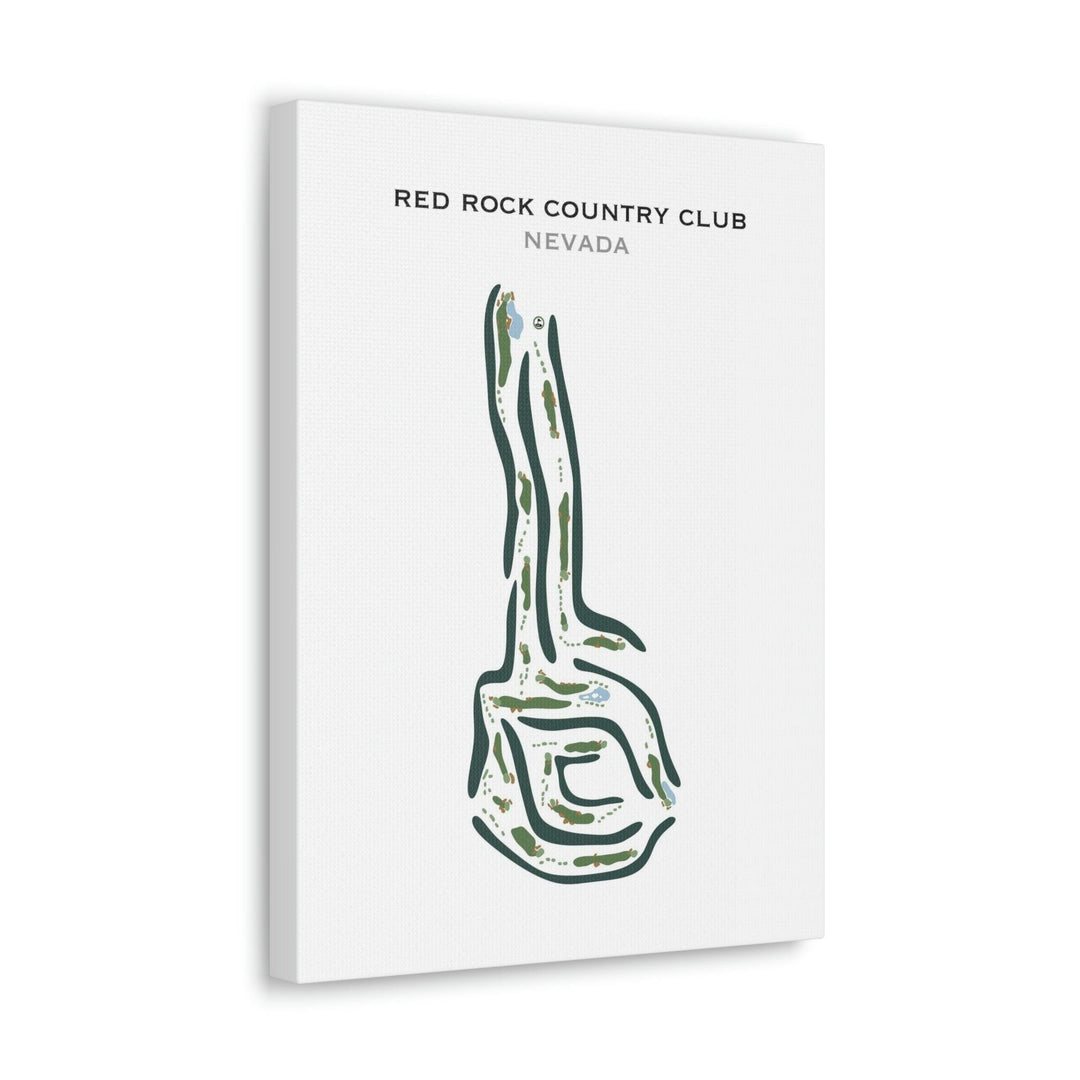 Red Rock Country Club, Nevada - Printed Golf Courses - Golf Course Prints
