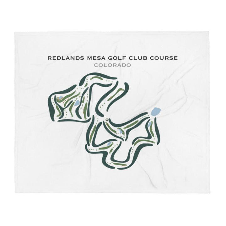 Redlands Mesa Golf Course, Colorado - Printed Golf Courses - Golf Course Prints