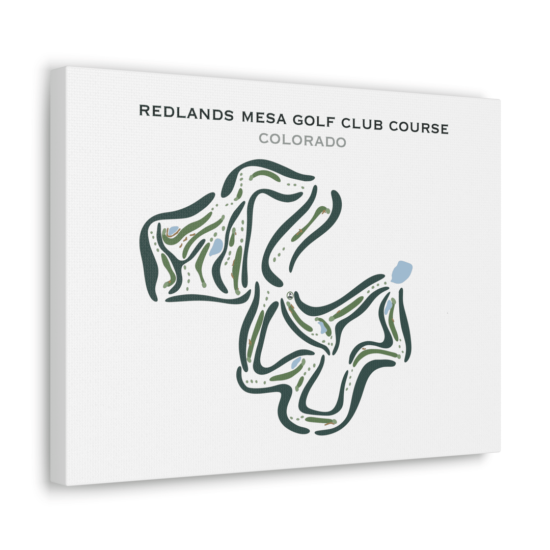 Redlands Mesa Golf Course, Colorado - Printed Golf Courses - Golf Course Prints