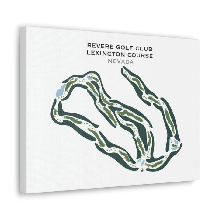 Revere Golf Club Lexington Course, Nevada - Printed Golf Courses - Golf Course Prints