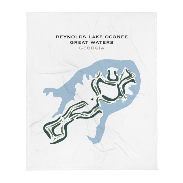 Reynolds Lake Oconee Great Waters, Georgia - Printed Golf Courses - Golf Course Prints