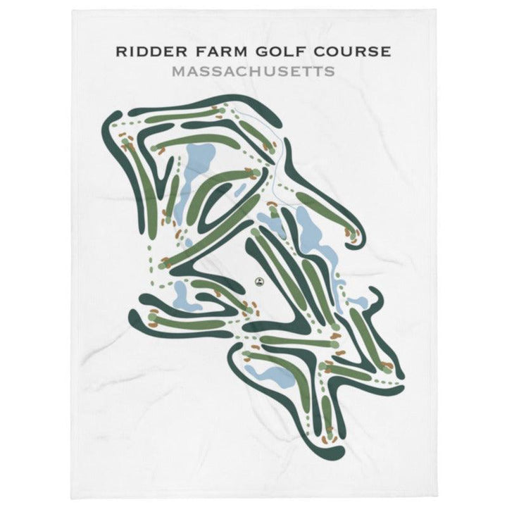 Ridder Farm Golf Course, Massachusetts - Printed Golf Courses - Golf Course Prints