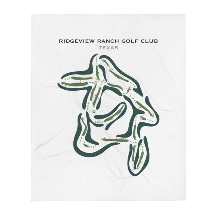 Ridgeview Ranch Golf Club, Texas - Printed Golf Courses - Golf Course Prints