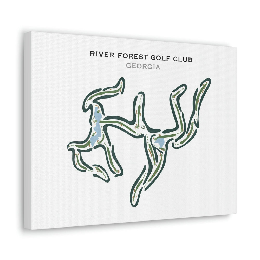 River Forest Golf Club, Georgia - Printed Golf Courses - Golf Course Prints