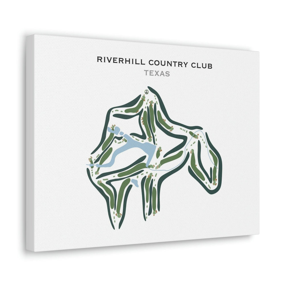 Riverhill Country Club, Texas - Printed Golf Courses - Golf Course Prints