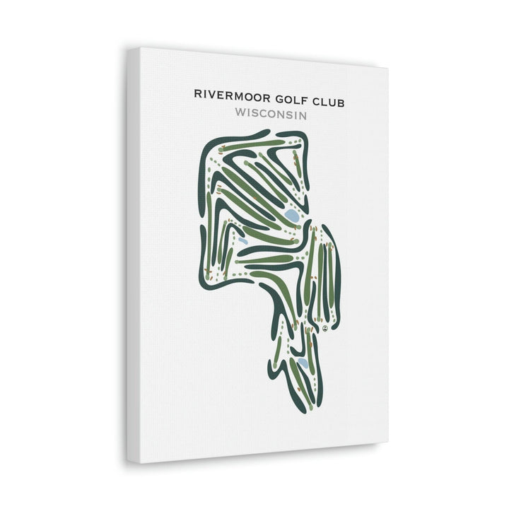 Rivermoor Golf Club, Wisconsin - Printed Golf Courses - Golf Course Prints