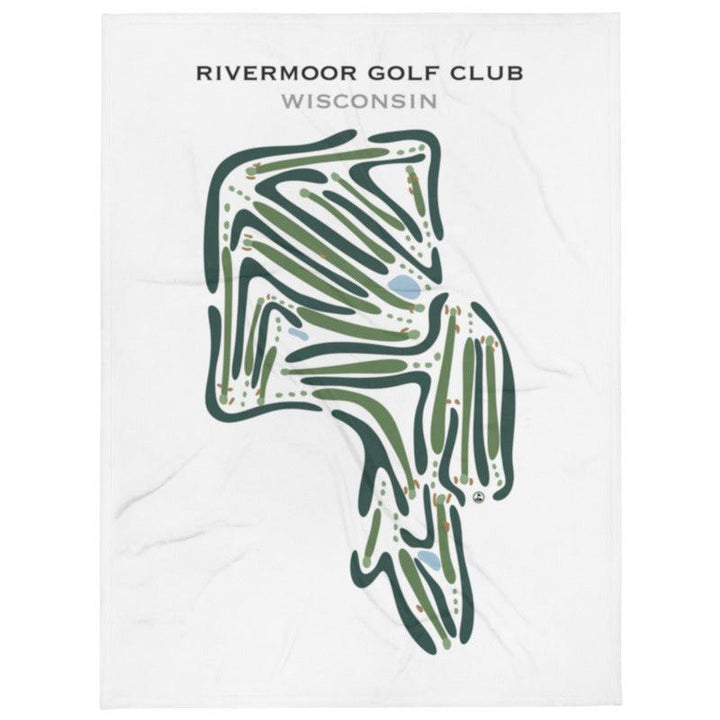 Rivermoor Golf Club, Wisconsin - Printed Golf Courses - Golf Course Prints
