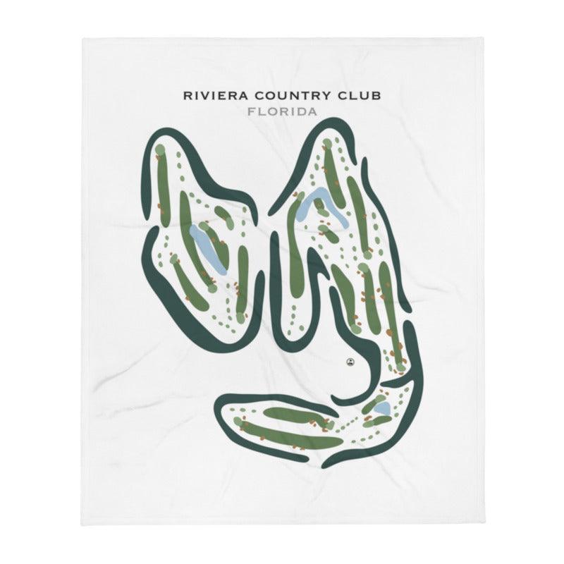 Riviera Country Club, Florida - Printed Golf Courses - Golf Course Prints
