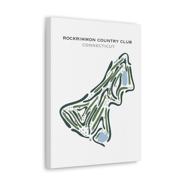 Rockrimmon Country Club, Connecticut - Printed Golf Courses - Golf Course Prints