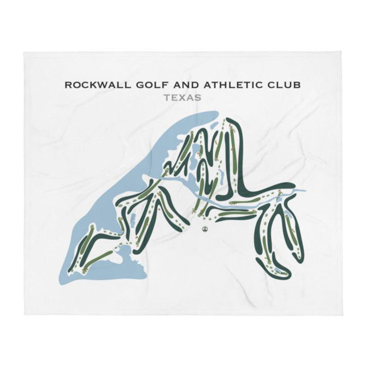 Rockwall Golf and Athletic Club, Texas - Printed Golf Courses - Golf Course Prints