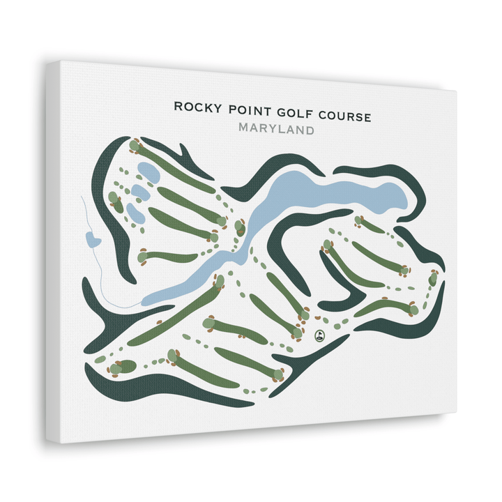 Rocky Point Golf Course, Maryland - Printed Golf Courses - Golf Course Prints