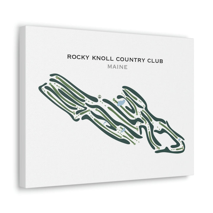 Rocky Knoll Country Club, Maine - Printed Golf Courses - Golf Course Prints