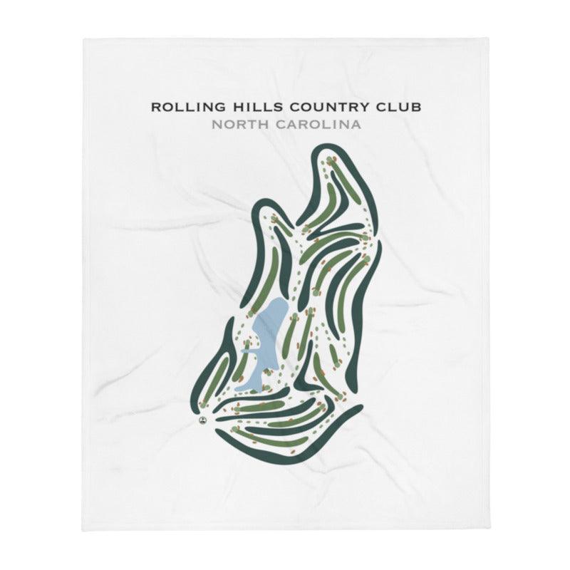 Rolling Hills Country Club, North Carolina - Printed Golf Courses - Golf Course Prints