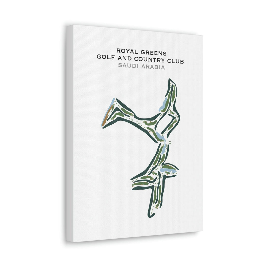 Royal Greens Golf & Country Club, Saudi Arabia - Printed Golf Courses - Golf Course Prints